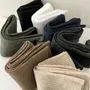 Plain Ribbed Socks