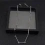 Chain Stick Lariat Necklace