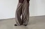 Low Waist Plain Wide Leg Baggy Dress Pants