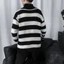 Turtleneck Striped Sweater