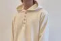 Long-Sleeve Plain Hoodie
