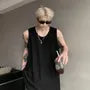 Round Neck Plain Ribbed Tank Top