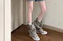 Mid Rise Washed Denim Shorts