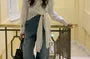 Long-Sleeve Tie-Front Shirt