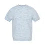 Short-Sleeve Crewneck Plain Knit Top