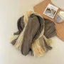 Two-Tone Linen Cotton Scarf