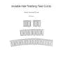Invisible Hair Finishing Fixer Comb (Various Designs) / Set