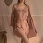 Sleeveless Lace Pajama Top / Bottom / Robe / Set