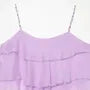 Plain Tiered Flowy Camisole Top