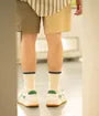 Set Of 2 Pairs: Contrast Trim Socks