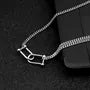 U Shape Bar Pendant Alloy Choker (Various Designs)