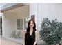 Maternity Sleeveless V-Neck Plain Top / High Waist Wide Leg Pants / Set