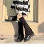 Flared Knit Leg Warmers (Various Designs)