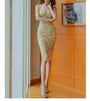 Sleeveless V-Neck Lace Sheath Dress