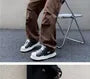 Mid Rise Plain Wide Leg Cargo Pants