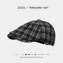 Plaid Flat Cap