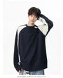 Crew Neck Raglan Sweatshirt