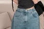 Short-Sleeve Off-Shoulder Striped Tie-Strap Top