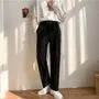 Lightweight Straight-Cut Dress Pants