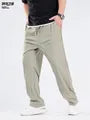 High Waist Plain Wide Leg Pants