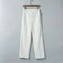 Mid Rise Plain Straight Leg Dress Pants