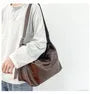 Faux Leather Shoulder Bag