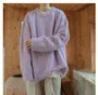 Crew Neck Plain Oversized Sweater