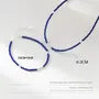 925 Sterling Silver Faux Gemstone Choker / Bracelet