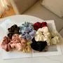 Plain Silk Scrunchie