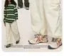 Unisex Outdoor Tie-Hem Wide-Leg Cargo Pants
