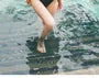 Set: Halter Neck Plain Bikini + Short-Sleeve T-Shirt