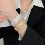 Textured Elastic Bangle