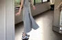 Spaghetti Strap Plain Wrap Maxi Sundress