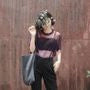 Sheer Short-Sleeve T-Shirt