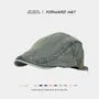 Denim Flat Cap