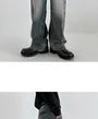 Details Washed Wide-Leg Jeans
