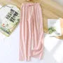 Couple Matching Drawstring Waist Plaid Pajama Pants (Various Designs)