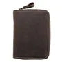 Genuine Leather Bifold Short Wallet