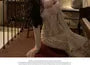 Long Sleeve Off Shoulder Plain Tie Front Lace Maxi Sheath Dress