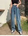 High Waist Loose Fit Jeans