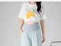 Maternity High Waist Plain Wide Leg Pants