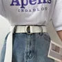 Unisex 130CM D-Ring Canvas Belt in 10 Colors
