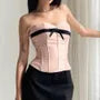 Accent Bustier Tube Top