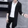 Plain Open Front Jacket