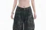 Mid Rise Camouflage Wide Leg Cargo Jorts