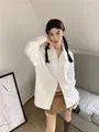 Long-Sleeve Plain Zip Shirt