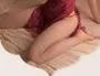 Open-Back Side-Slit Lace Nightdress