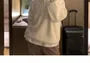 Long-Sleeve Plain Polo-Neck Sweater