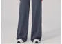 Set: Plain Yoga Camisole Top + Mid Rise Wide Leg Yoga Pants