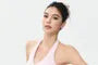 Halter Neck Plain Sport Camisole Top